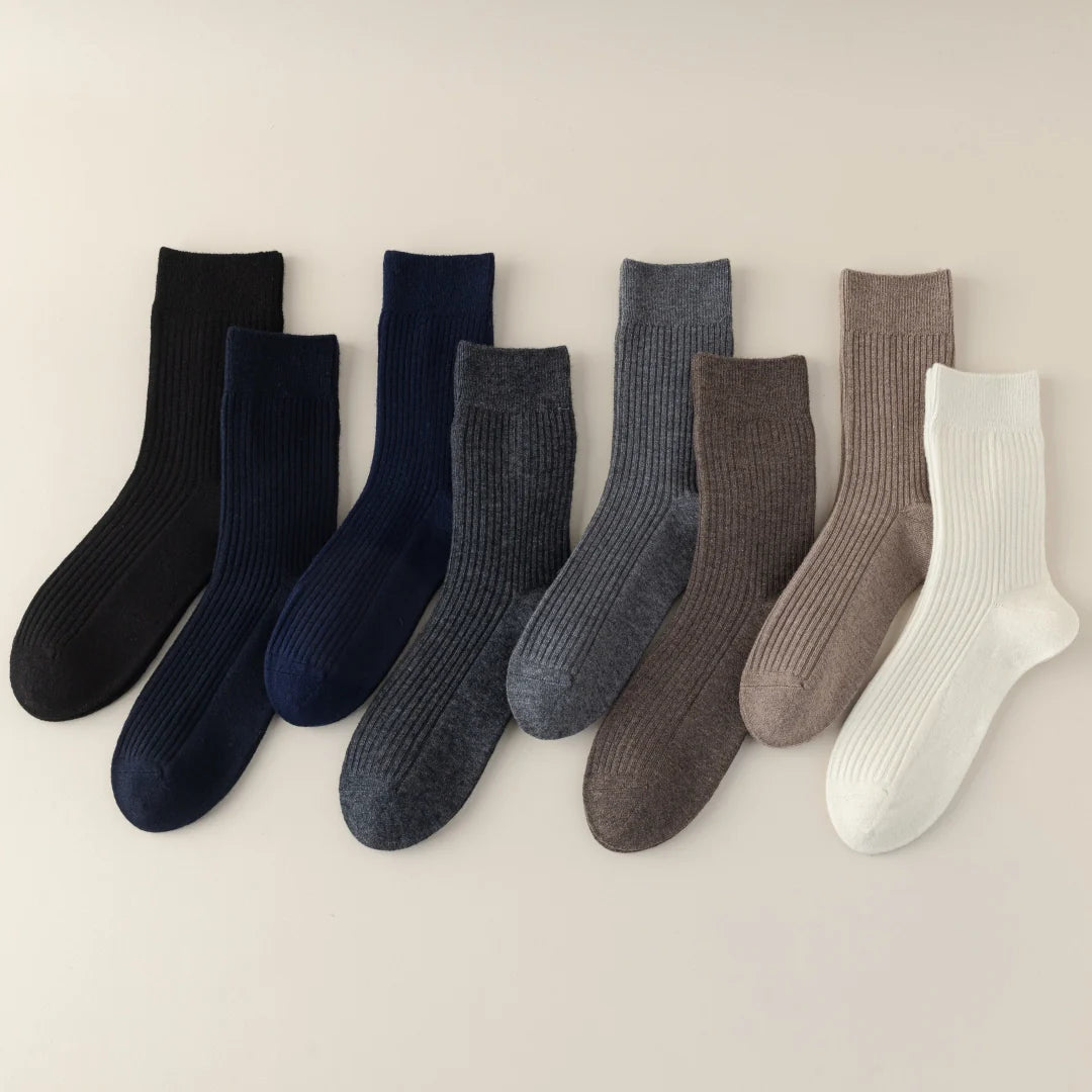 Brushed Wool Crew Socks