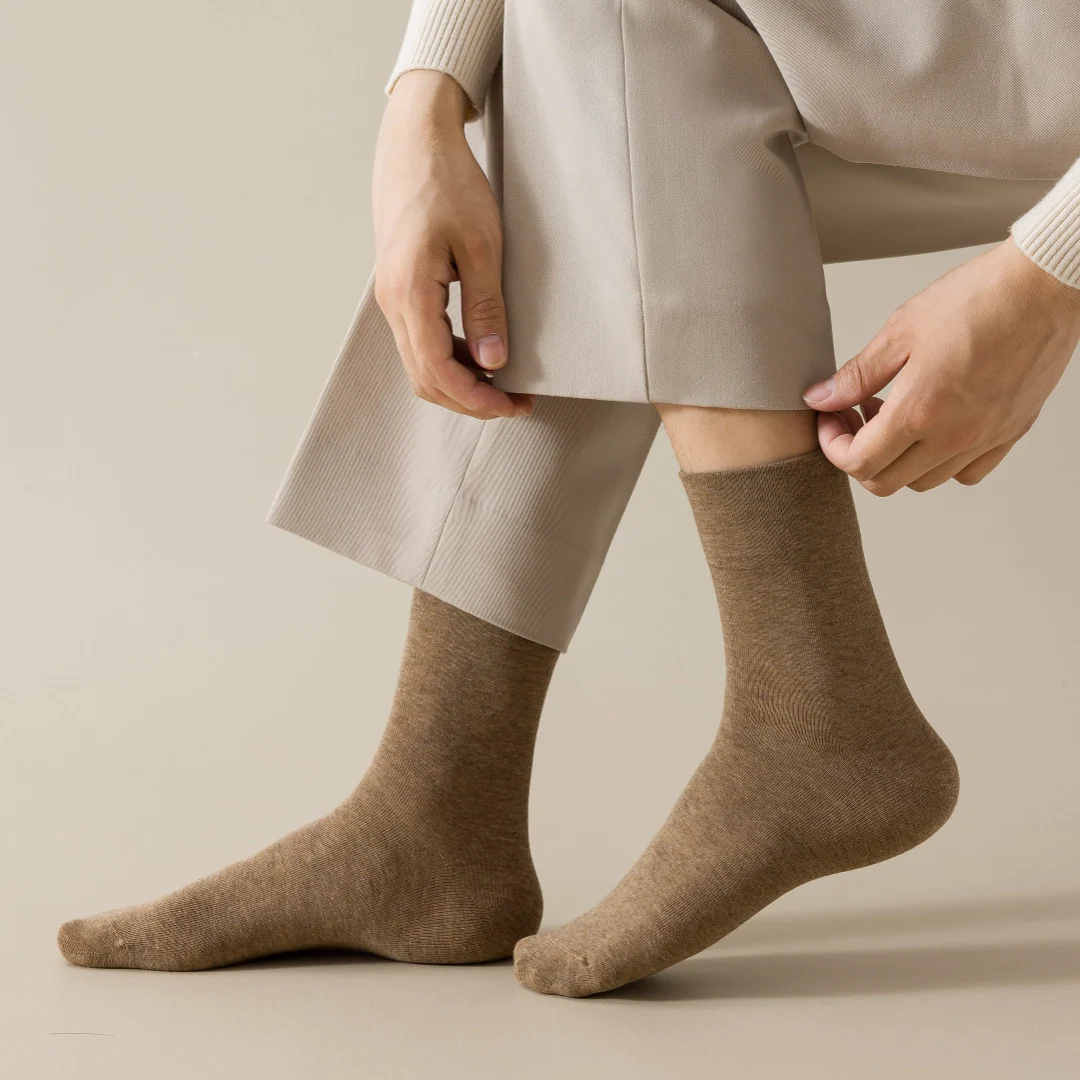 Durable Cotton Blend Socks