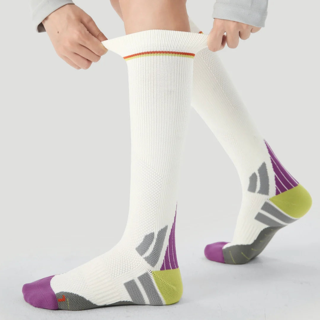 Micro-Compression Performance Knee-High - Berry
