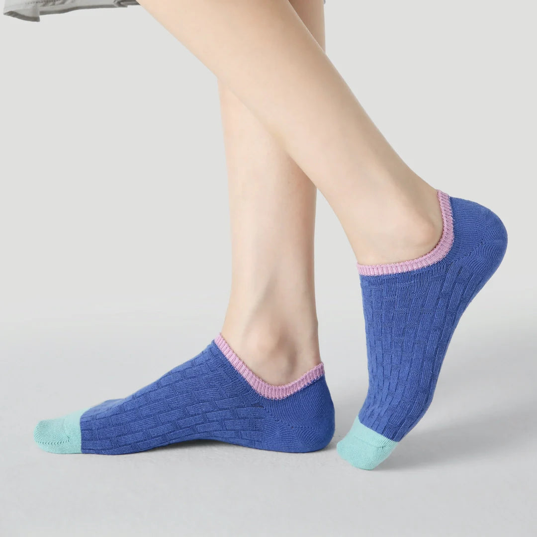 Textured No-Show 3-Pack