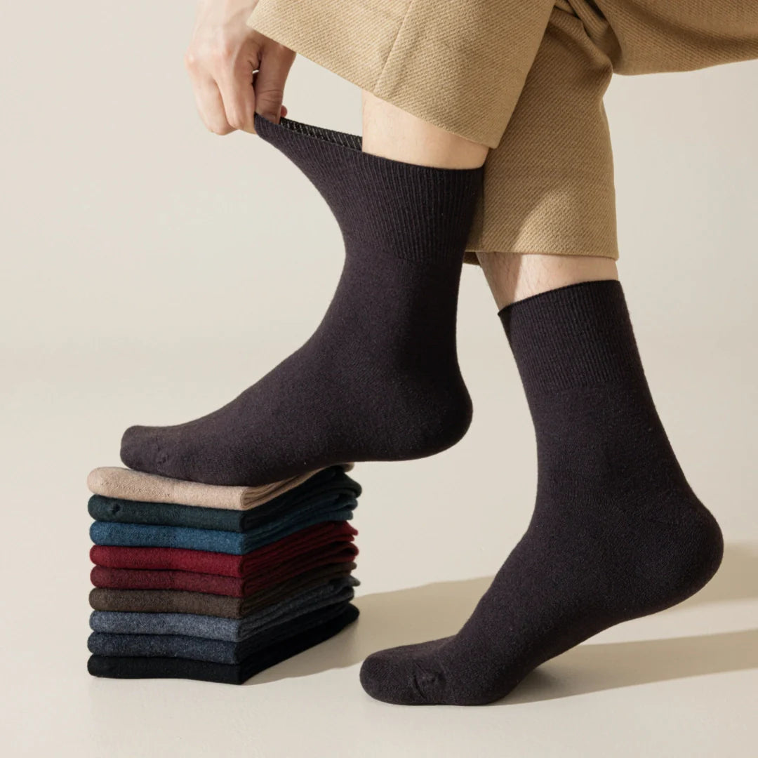 Non-Binding Wool Socks