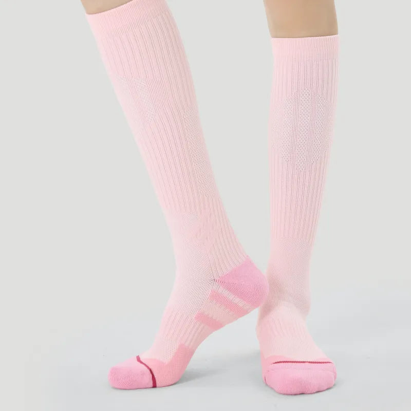 Micro-Compression Performance Knee-High - Pink
