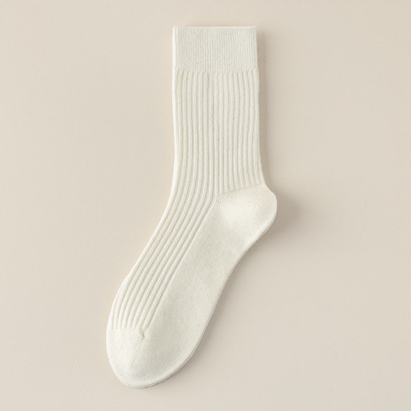 Brushed Wool Crew Socks