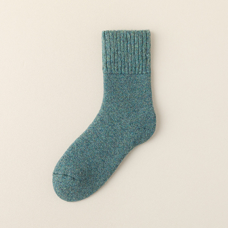 Women's wool cabin socks