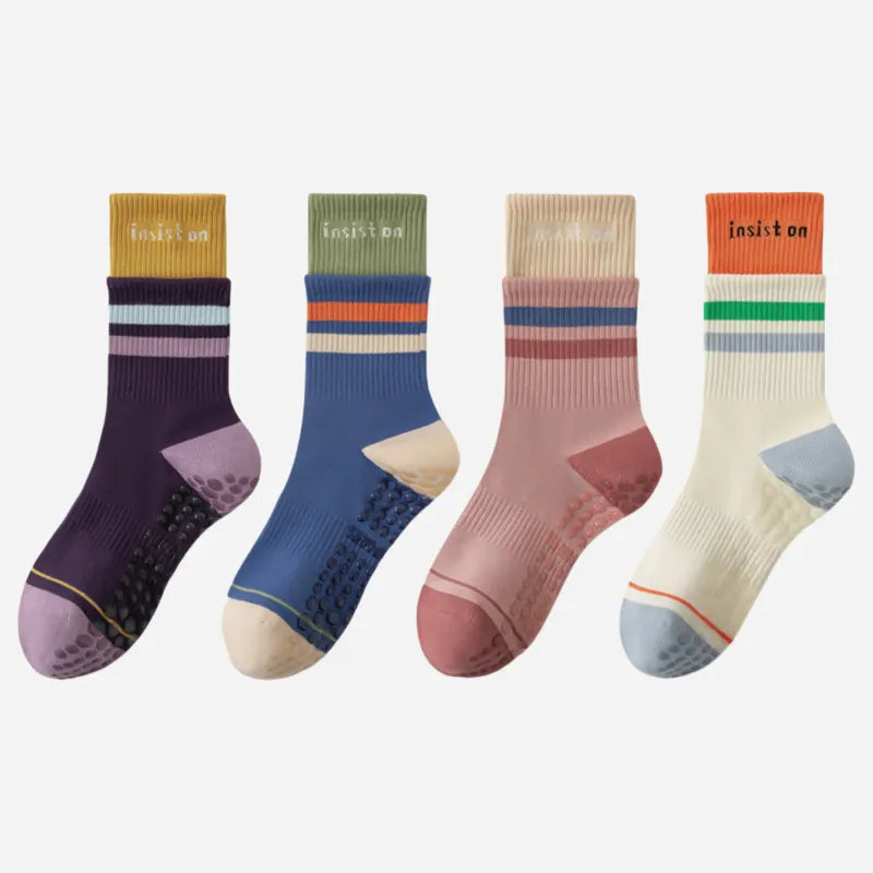 Non-Slip Pilates & Yoga Grip Crew