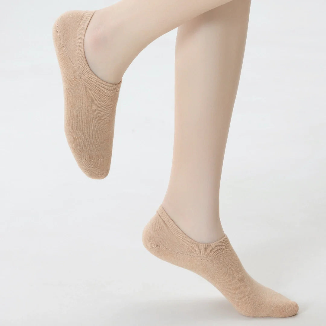 Non-Slip No-Show Socks (6-Pack)