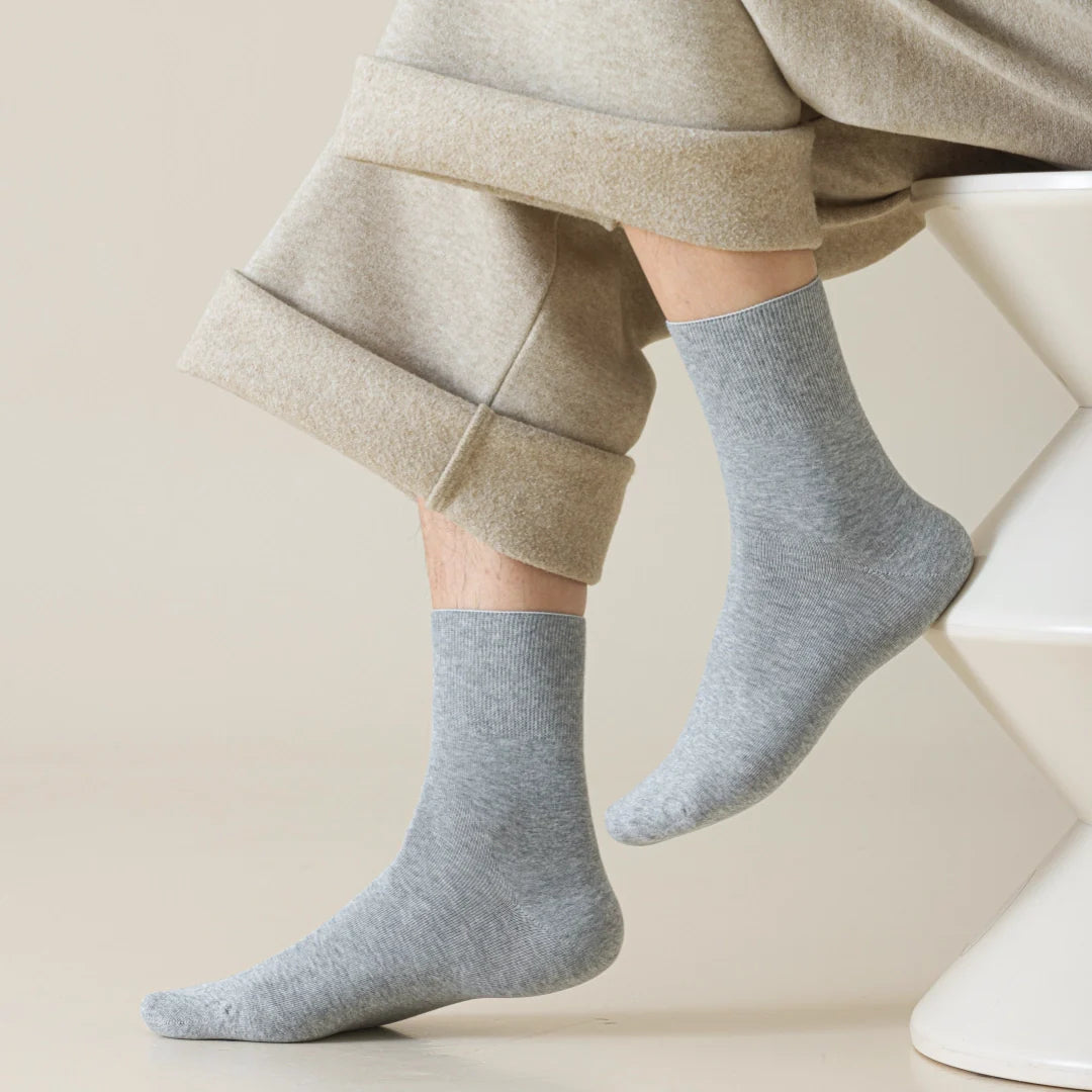 Men's Heather Cotton Socks