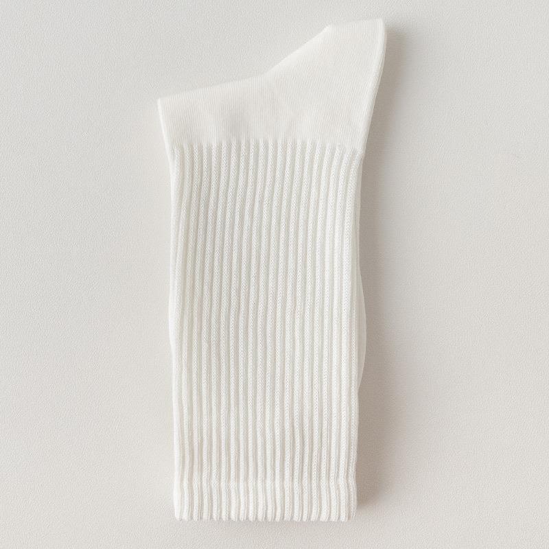 Ribbed Crew Socks Men
