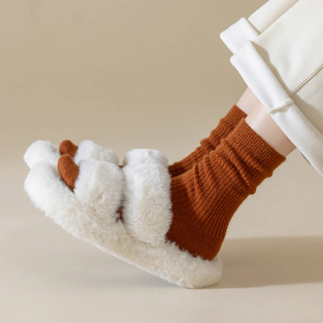 Soft Rabbit Hair Crew