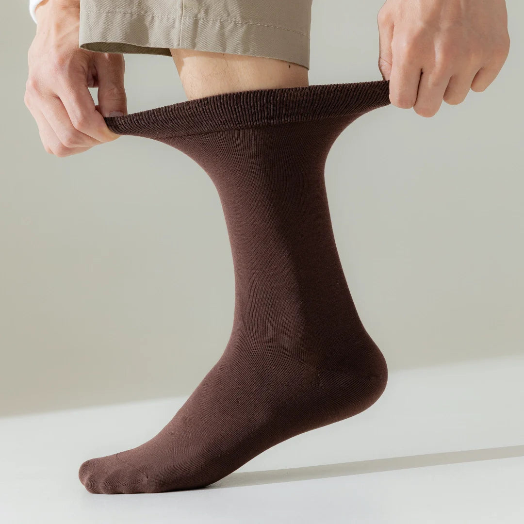 Smooth Knit Cotton Socks
