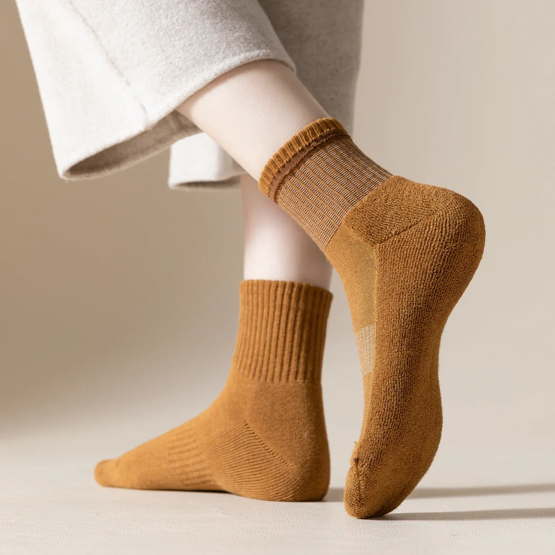Terry Lined Ankle Socks