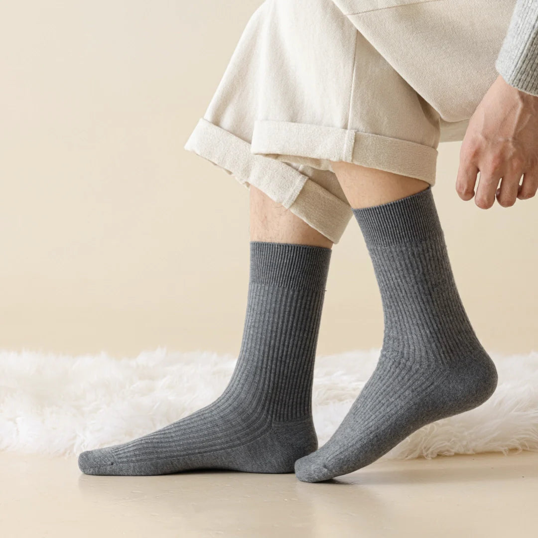 Brushed Wool Crew Socks