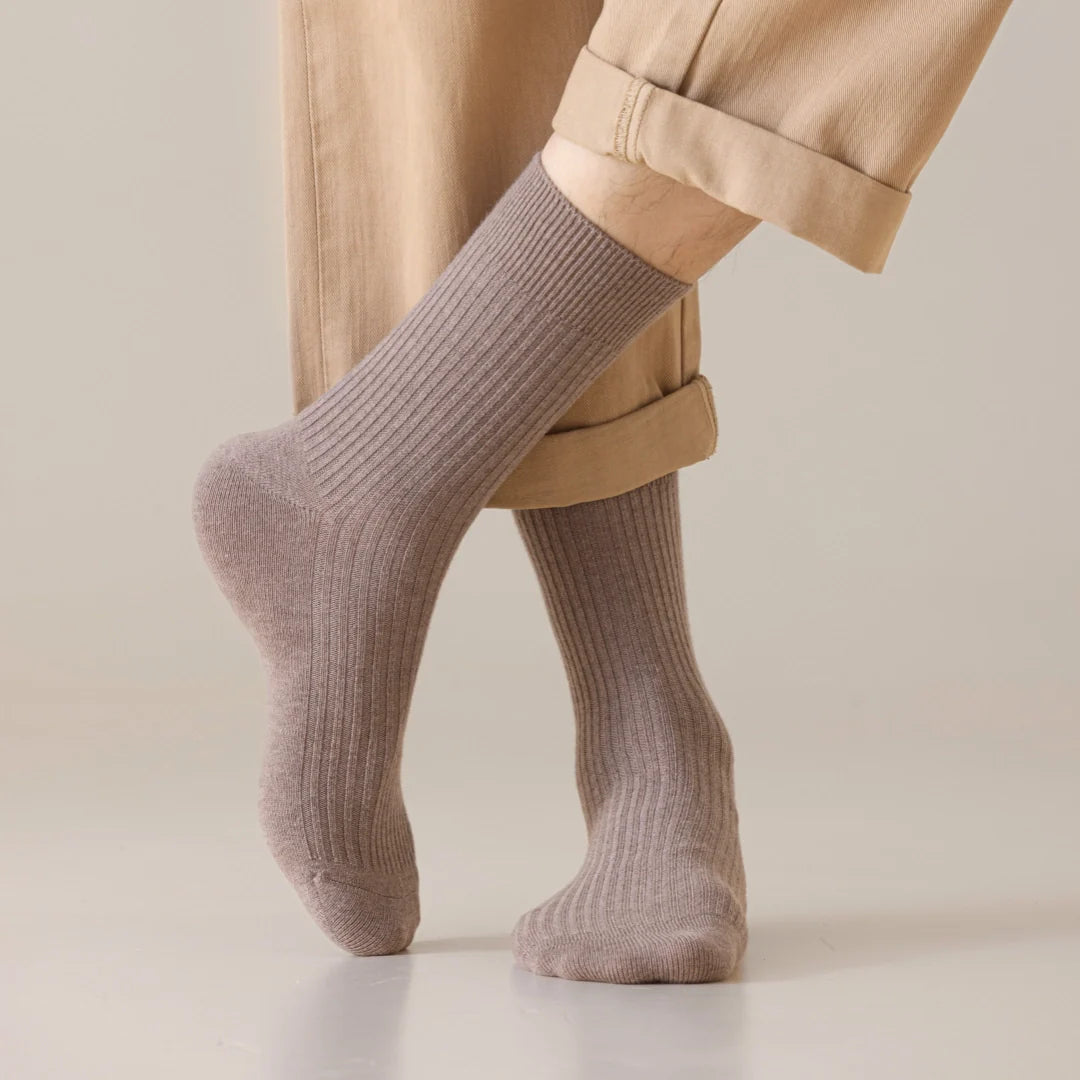 Brushed Wool Crew Socks