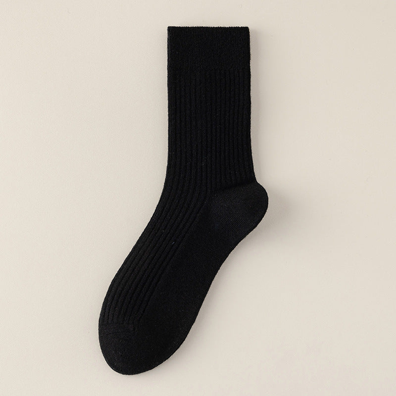 Brushed Wool Crew Socks