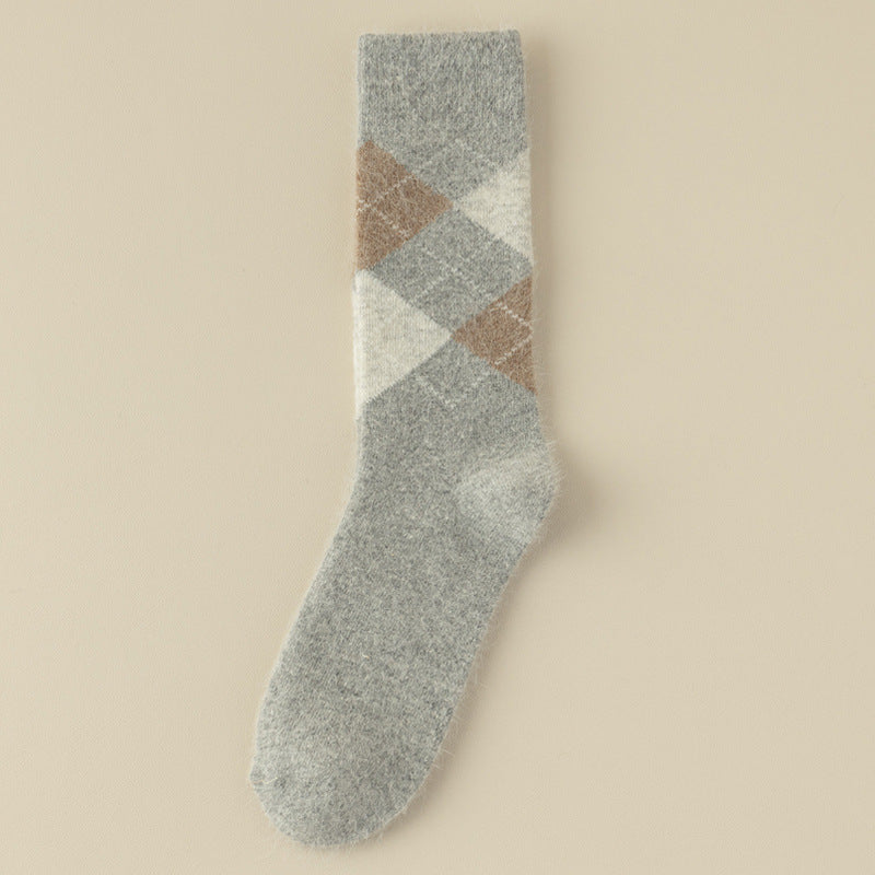 Rabbit Wool Argyle