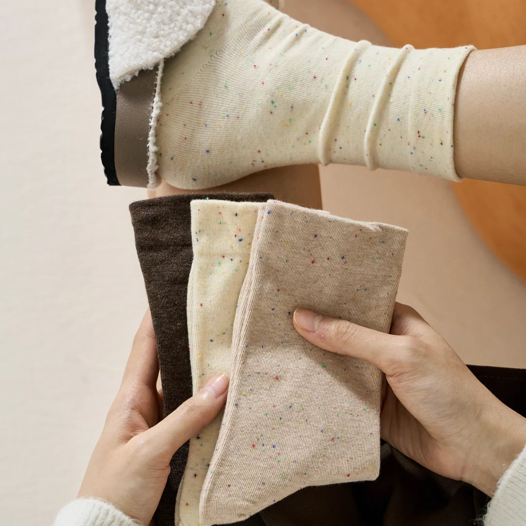 Speckled Confetti Cotton Crew