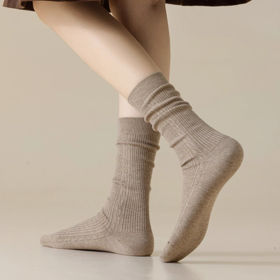 Silk & Wool Blend Socks
