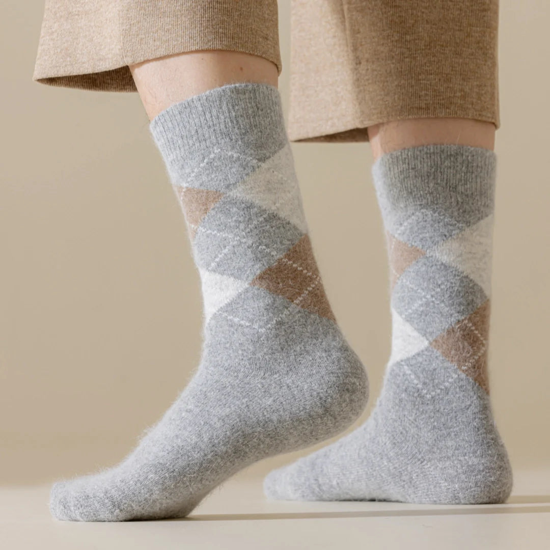 Rabbit Wool Argyle