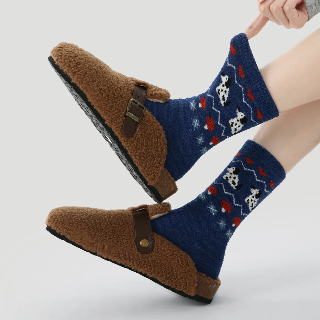 Woodland Fuzzy Cabin 3-Pack