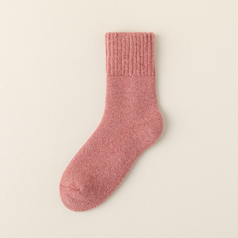 Women's wool cabin socks