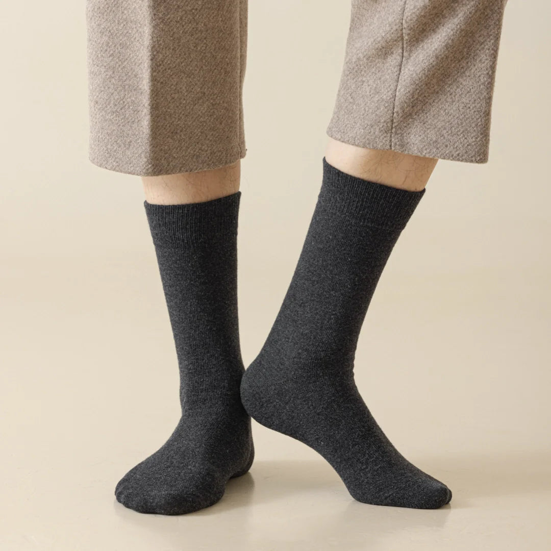 Tall Soft Wool Socks