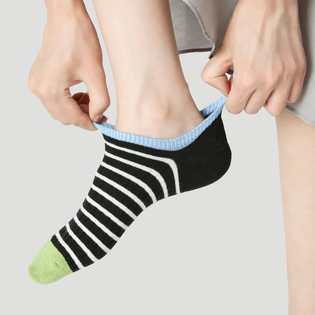 Textured No-Show 3-Pack