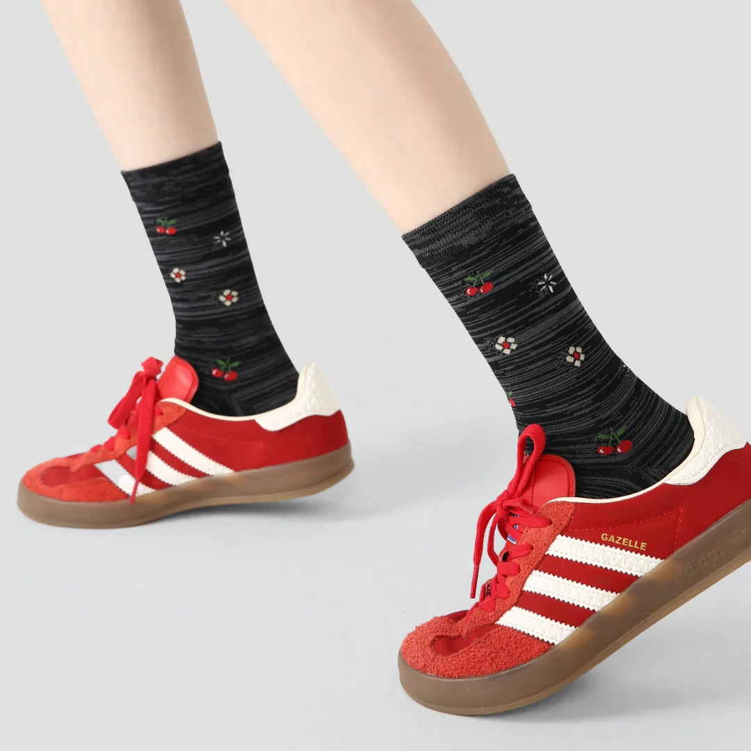 Modern Preppy Patterned Crew 3-Pack