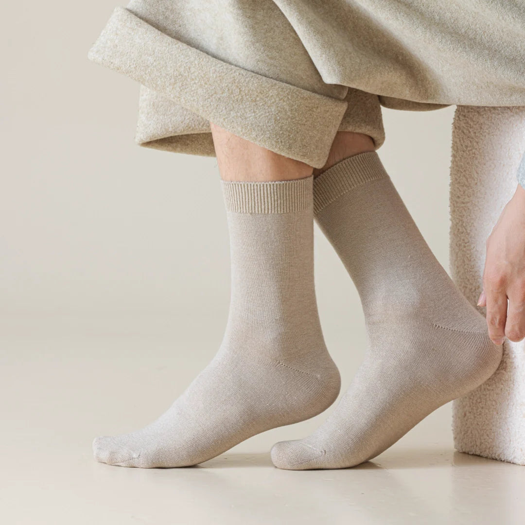 Silk Blend Dress Socks