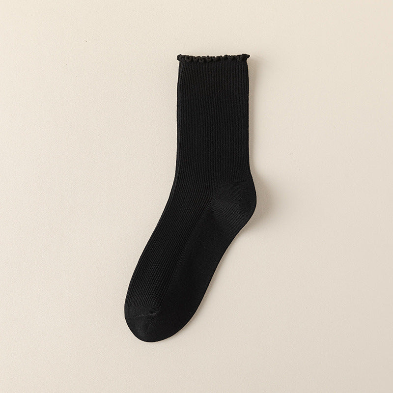 Lettuce Edge Cotton Crew