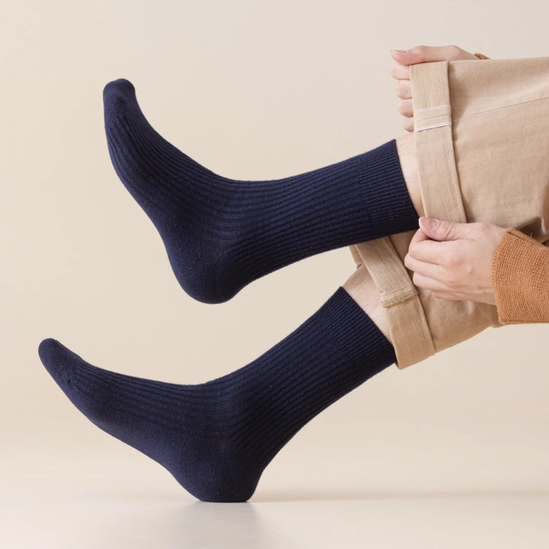 Brushed Wool Crew Socks
