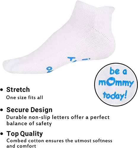 Labor and Delivery Socks, Pregnancy Gifts for First Time Moms, Mom Pregnancy Gifts, Pregnant Woman Gifts for Mom