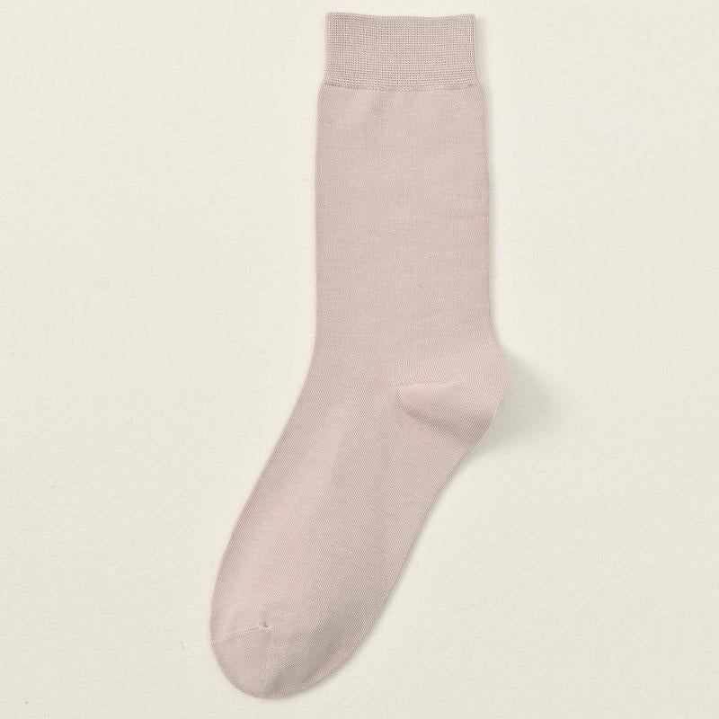 Smooth Knit Cotton Socks