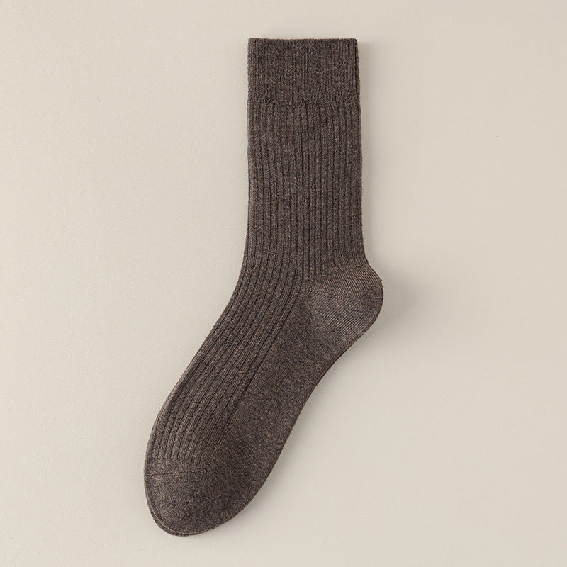 Brushed Wool Crew Socks