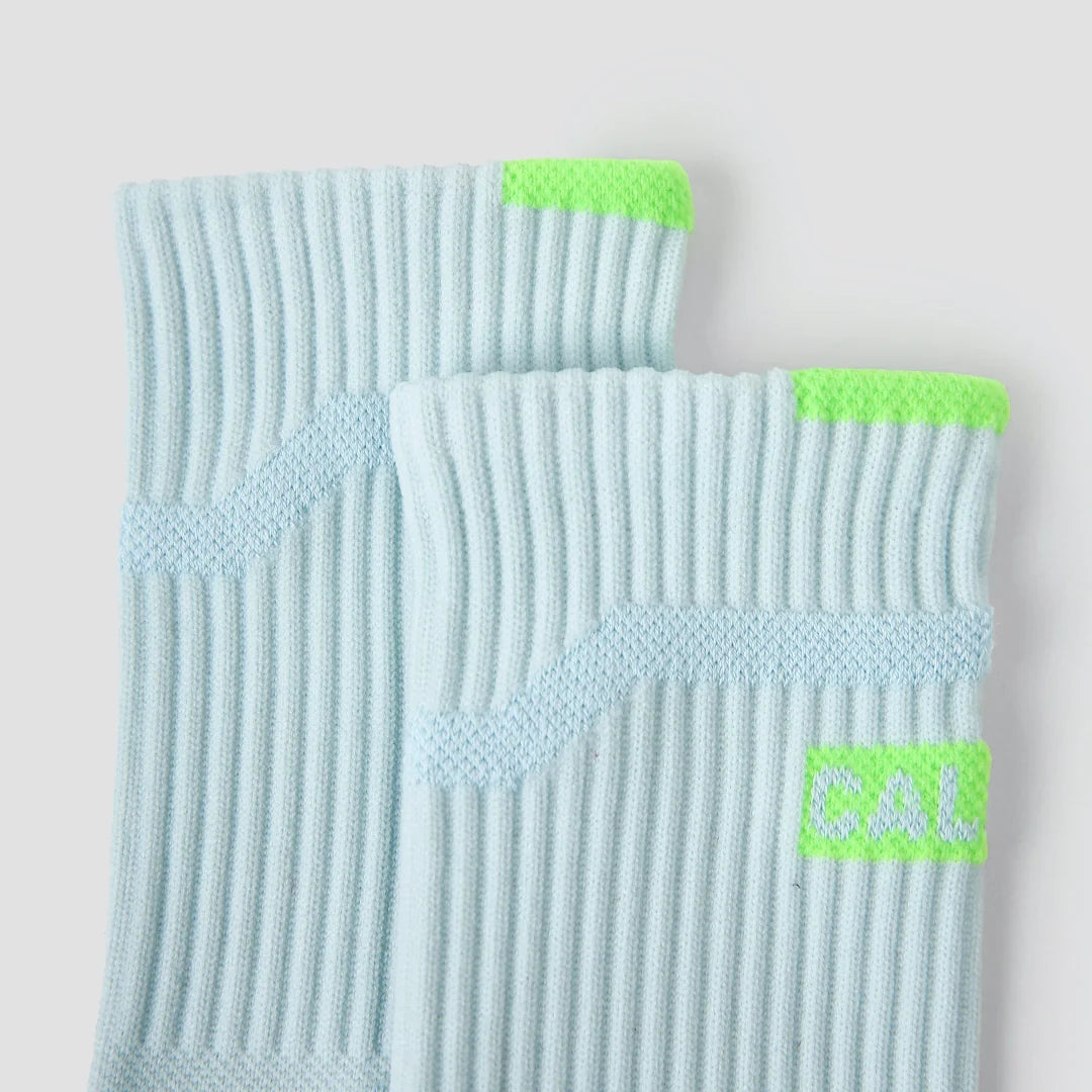 Cushioned Terry Performance Crew - Blue