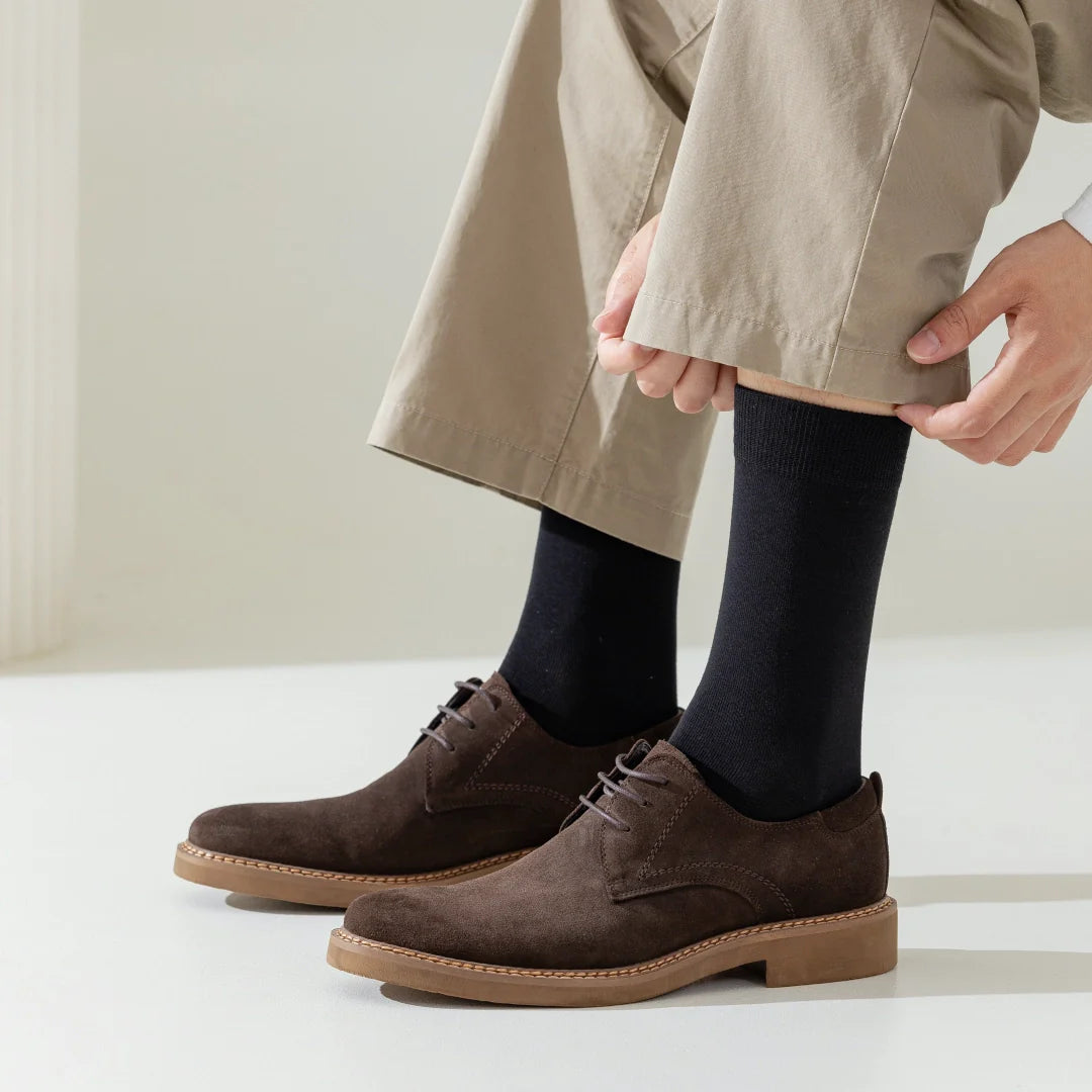 Smooth Knit Cotton Socks