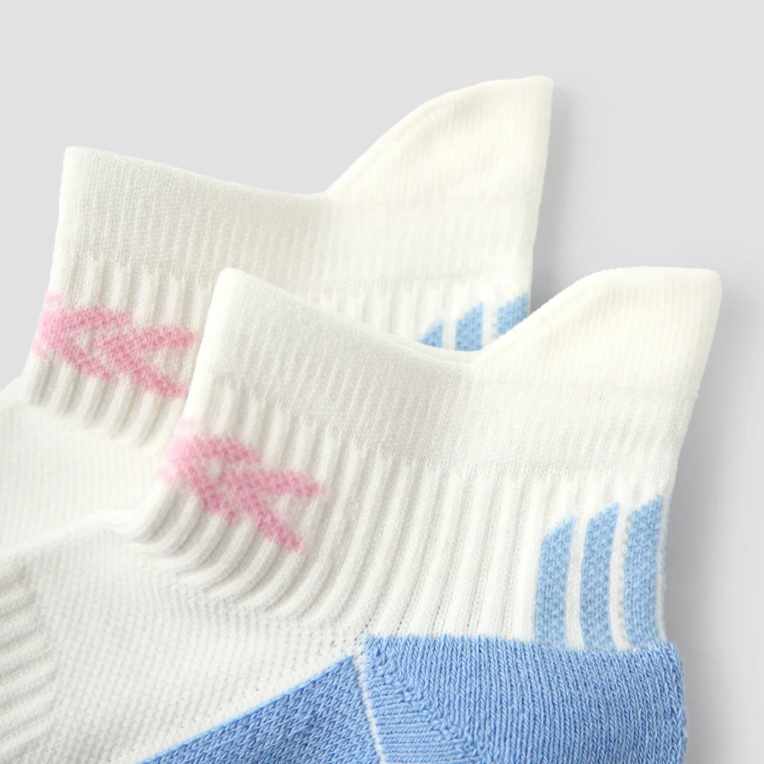 Performance Cushioned Ankle Socks - White