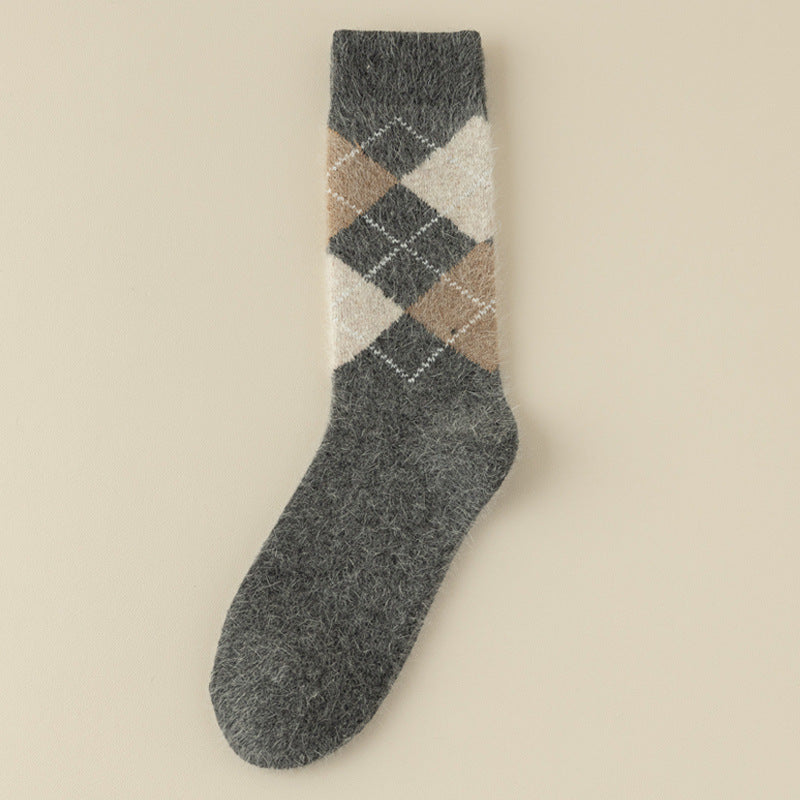 Rabbit Wool Argyle