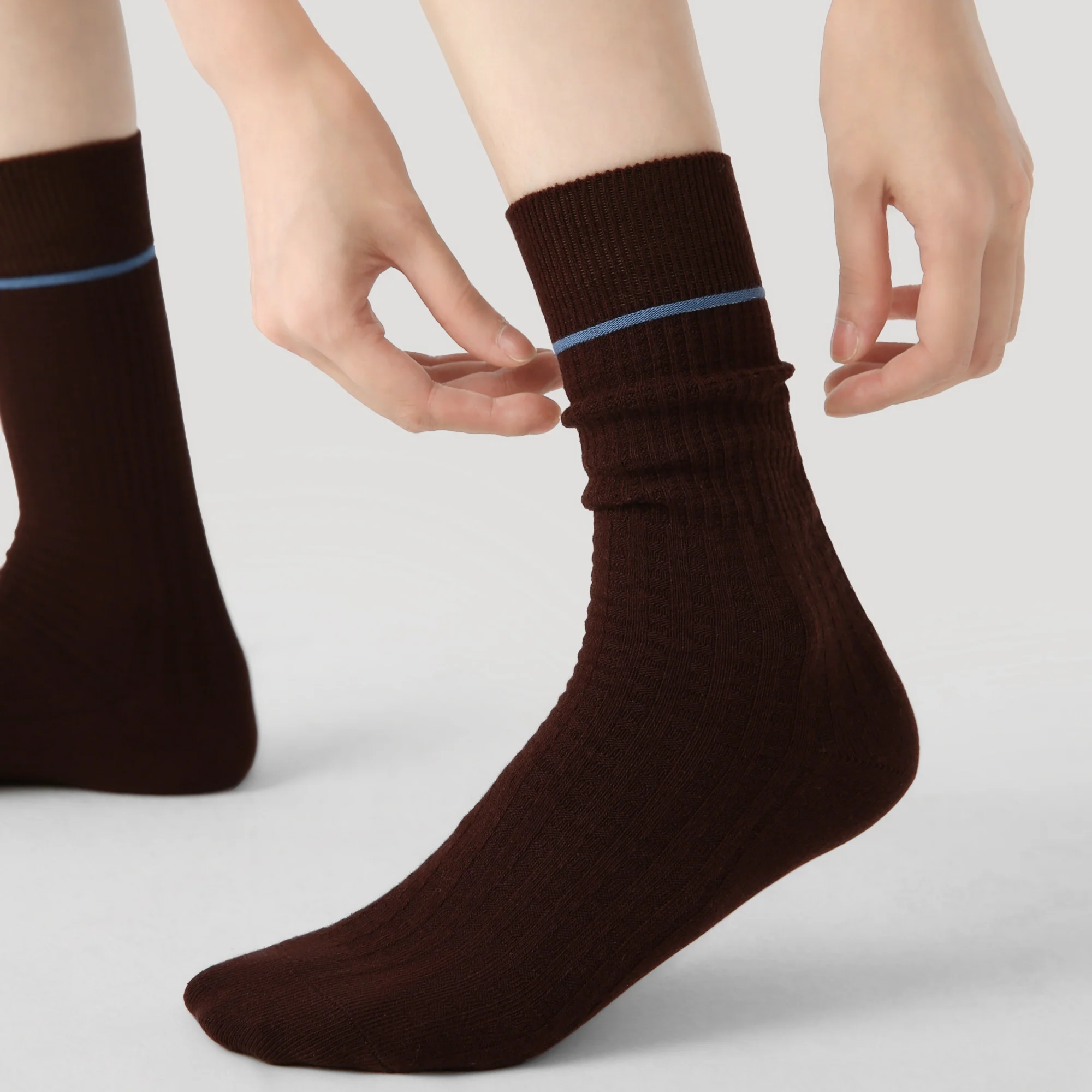 Parisian Chic Brown Socks 3-Pack