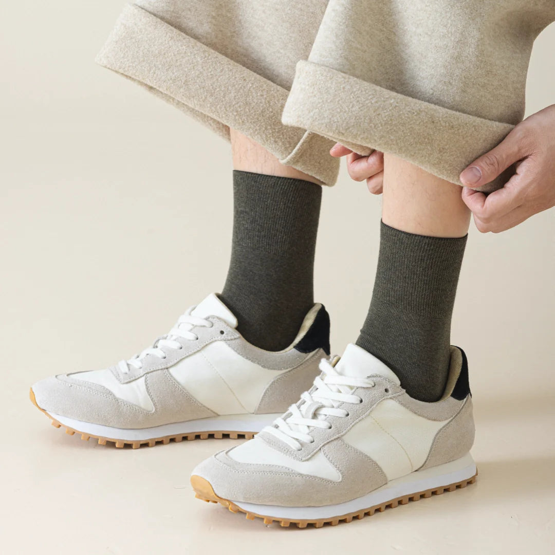 Men's Heather Cotton Socks