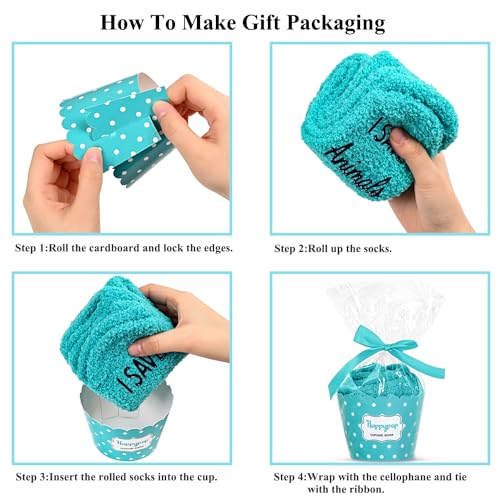 Funny VET Gifts for Women, Fuzzy VET Socks for Veterinarian, Lovely Cozy Novelty Vet Socks Gifts