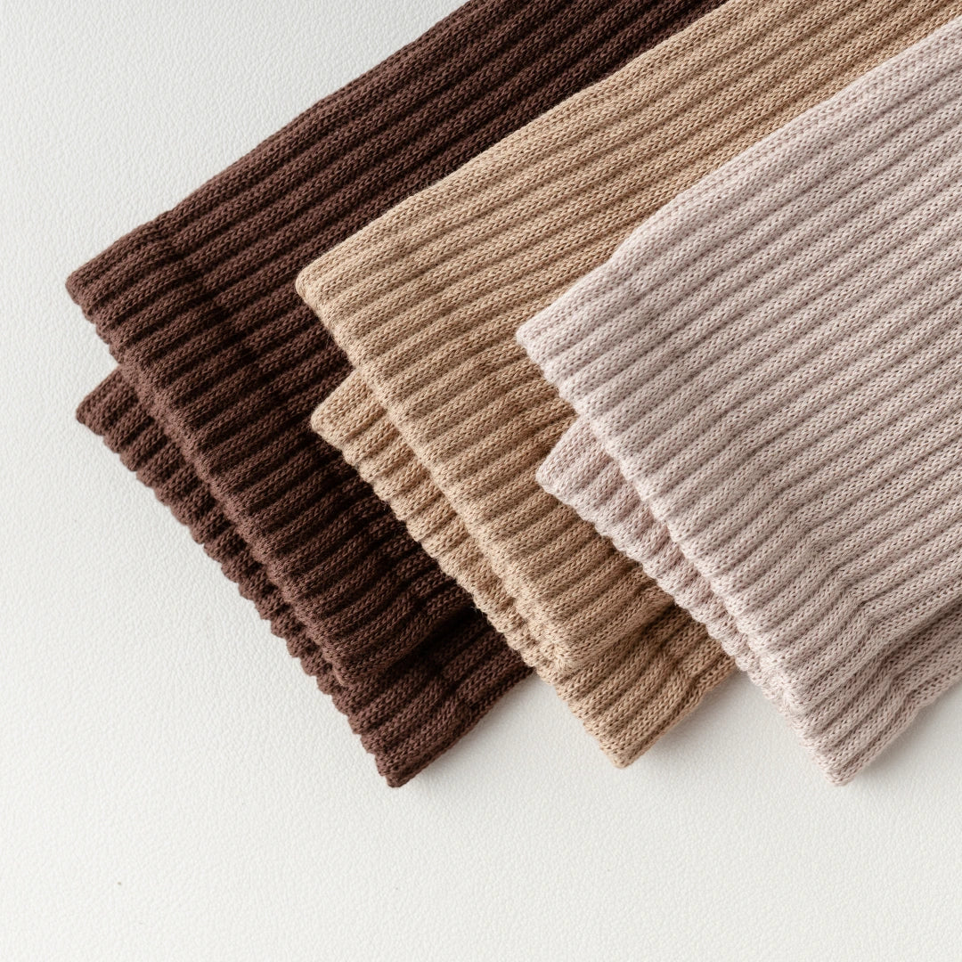 Ribbed Crew Socks Men