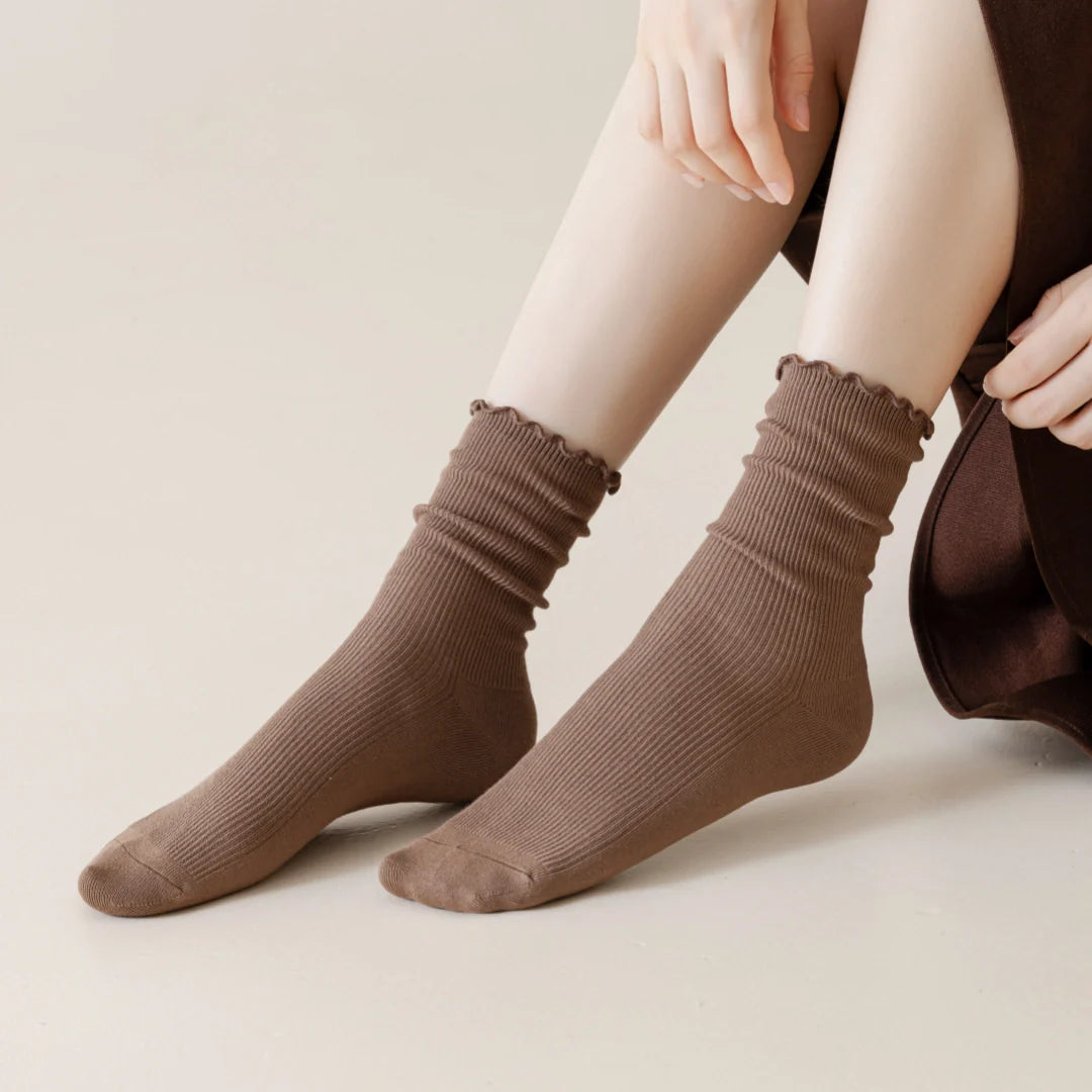 Lettuce Edge Cotton Crew