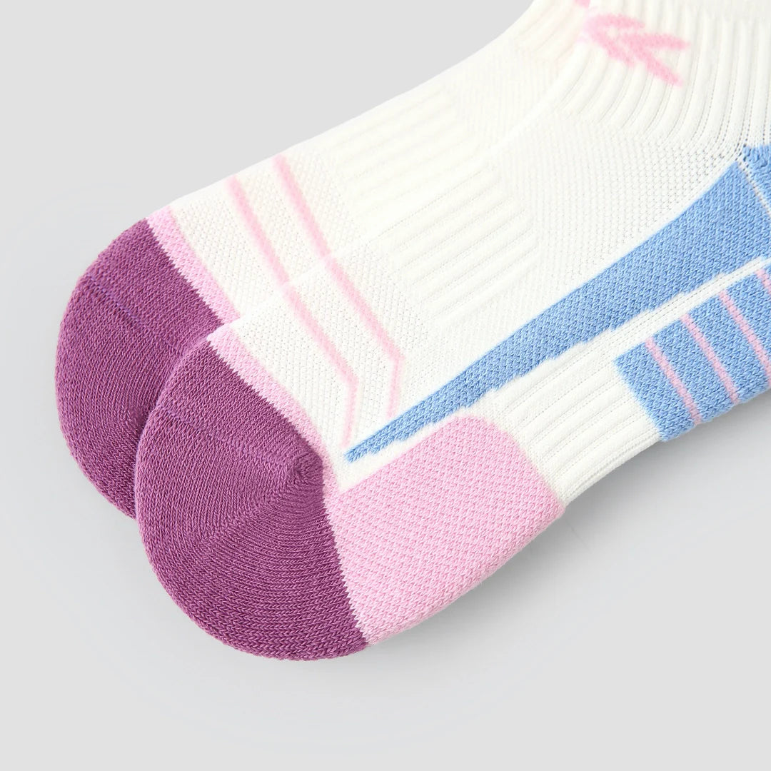 Performance Cushioned Ankle Socks - White