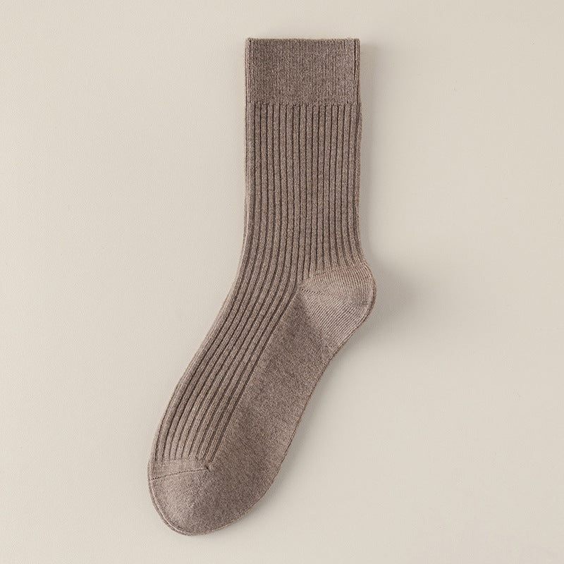 Brushed Wool Crew Socks