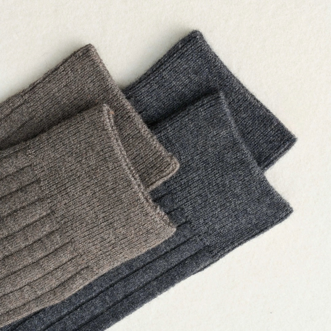 Brushed Wool Thermal Socks