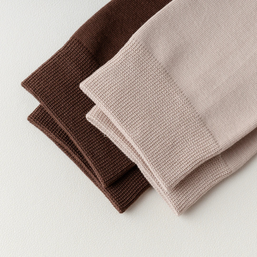 Smooth Knit Cotton Socks