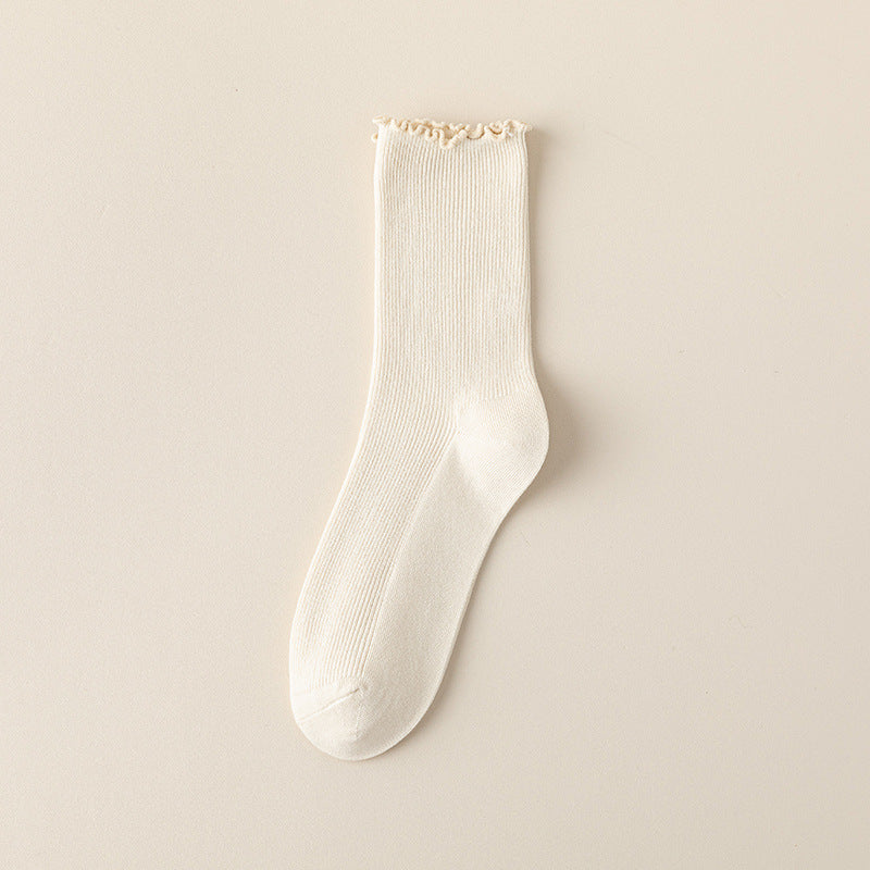 Lettuce Edge Cotton Crew