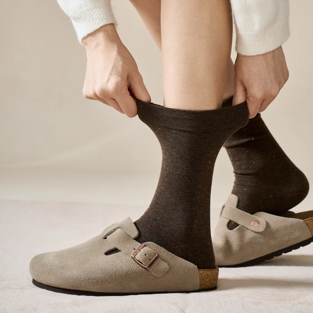 Speckled Confetti Cotton Crew