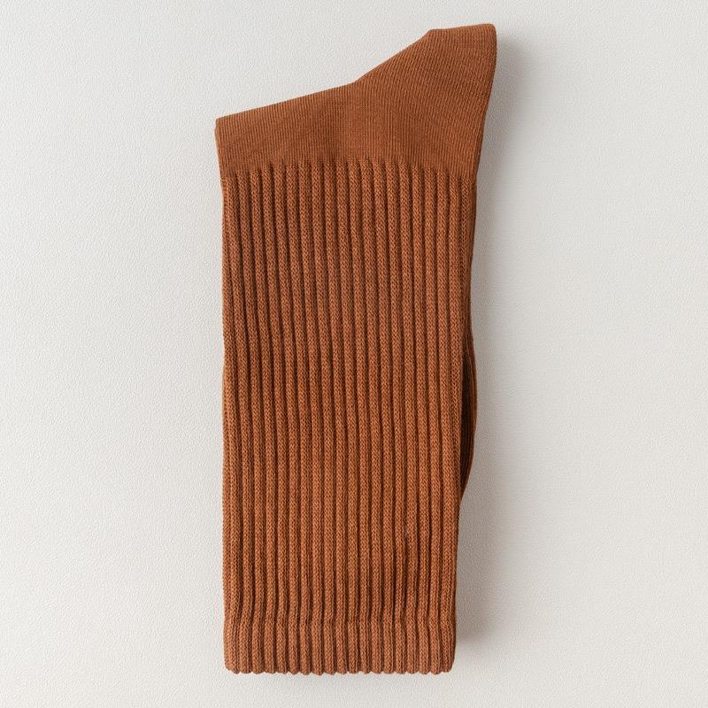 Ribbed Crew Socks Men