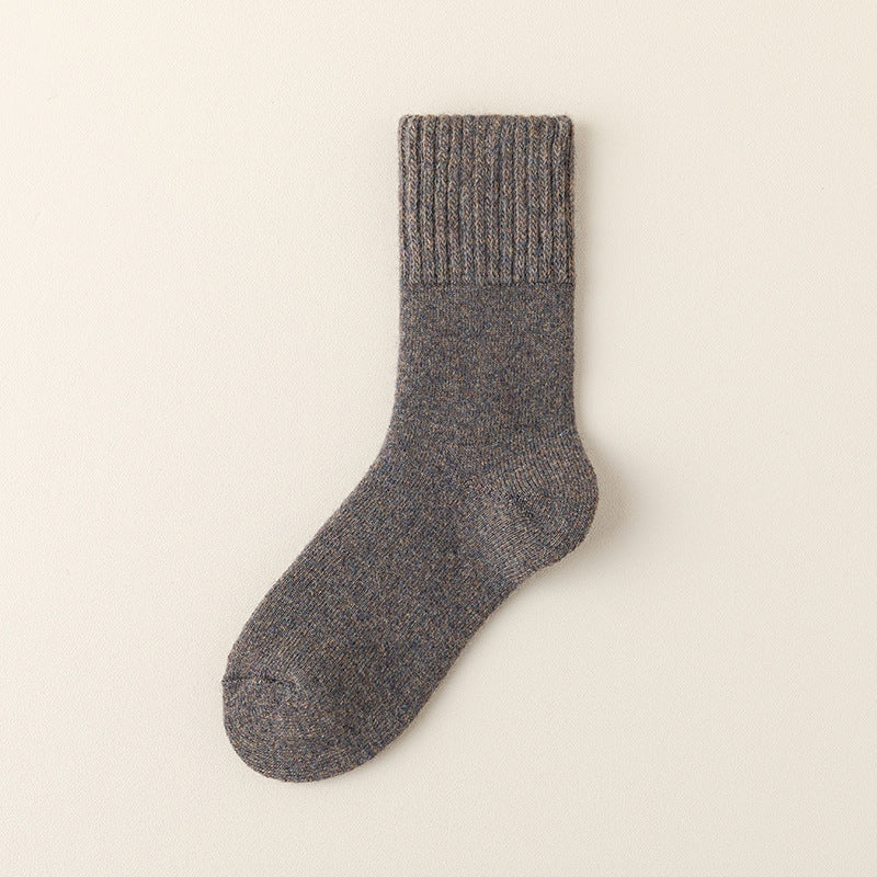 Women's wool cabin socks